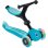 Patinete GLOBBER Go-Up Active Lights 360 3 en 1 Azul 4 ruedas 50 kg