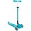 Patinete GLOBBER Go-Up Active Lights 360 3 en 1 Azul 4 ruedas 50 kg