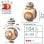 Puzzle 3D Ravensburger Star Wars BB-8 99 piezas