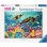 Puzzle Ravensburger 1000 pezzi Mondo sottomarino blu Animali