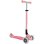 Patinete clásico Globber Primo Foldable Plus Lights 3 ruedas 50 kg rosa