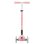 Patinete clásico Globber Primo Foldable Plus Lights 3 ruedas 50 kg rosa