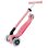 Patinete clásico Globber Primo Foldable Plus Lights 3 ruedas 50 kg rosa