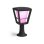 Lampada da pavimento per esterni Philips Hue White and Color ambiance Econic