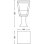Lampada da pavimento per esterni Philips Hue White and Color ambiance Econic