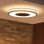 Plafond Lumière de Toit Intelligent Philips Hue White Ambiance Noir