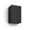 Aplique mural para exteriores Philips Hue White and Color ambiance Resonate Negro