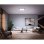 Panel cuadrado inteligente Philips Hue Aurelle Bluetooth/Zigbee Negro 600 mm