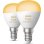 Bombilla inteligente Philips Hue White Ambiance E14 P45 Paquete de 2