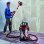 Aspiradora de tambor Einhell TE-VC 2025 SACL 2200W 25L HEPA Seco y húmedo rojo/acero