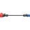 Adaptador go-e para Gemini flex 11 kW, CEE rojo trifásico 16A a CEE azul 16A