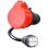 Steckdosenleiste go-e CH-04-30 1 Steckdose 230 V IP55 Kabel 0,3 m Innen