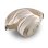 Auriculares NGS Artica Tempest inalámbricos Bluetooth con micrófono y plegables beige