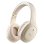 Auriculares NGS Artica Tempest inalámbricos Bluetooth con micrófono y plegables beige