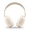Auriculares NGS Artica Tempest inalámbricos Bluetooth con micrófono y plegables beige