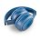 Auriculares NGS Artica Tempest Blue inalámbricos Bluetooth con micrófono y plegables