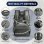 Mochila Expansible NGS Monray Sacks Horizon para Portátiles hasta 14" Impermeable Gris