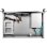 Serveur Inter-Tech 1.5U-1528-1 Rack Mini-ITX Hot-Swap USB 2.0 Noir