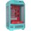 Caja PC Thermaltake The Tower 250 Mini Tower Mini-ITX Menta/Rojo