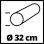 Rullo per prato Einhell GC-GR 57 57 cm 32 cm