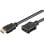 Câble d'extension HDMI 2.1 Goobay 76268 0,5 m 8K 48 Gbps Noir