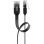 Cavo di rete Goobay 95382 1,5 m Cat6 U/UTP Nero