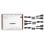 Cable Y Noctua NA-SYC1 Chromax White para ventiladores PWM de 4 pines