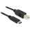 Cable USB DeLOCK 83601 1 m USB 2.0 USB C a USB B Negro