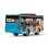 Modelle à échelle Siku City Bus Samba Bus préassemblé