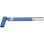 Hacha de puntada Ochsenkopf OX 410-4500 acero cromo vanadio azul 450 mm