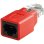 Cambiador de género para cables Goobay RJ-45 macho a hembra rojo