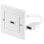Scatola di Collegamento HDMI Goobay 51722 Bianca