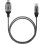 Cavo Adattatore Ethernet USB-C 3.2 Gen2 a RJ-45 Goobay 74407 10 m Nero/Argento