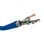 Cavo di rete Goobay Cat7a 50 m S/FTP Blu