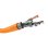 Cavo di rete Goobay Cat7a 50 m S/FTP Arancione