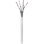 Cable réseau Goobay 93954 Cat6 S/FTP 100 m gris