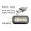 Cavo USB Delock EASY-USB 2.0-A 3m Nero