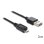 Cable USB 2.0 DeLOCK EASY-USB 2.0-A 3 m Negro