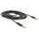 Cabo audio DeLOCK 3,5mm macho a 3,5mm macho 2 m Preto