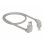 Cable de red DeLOCK 85870 Cat6a S/FTP 0,5 m Gris