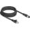 Cable de red DeLOCK 80591 3 m Cat5e S/FTP M12 a RJ-45 Negro