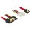 Cable Adaptador SATA Delock 85230 0,3 m SATA 7-pin + Molex a SATA 22-pin Negro