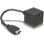 Splitter HDMI DeLOCK 1 maschio a 2 femmine 0,2 m