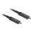 Cavo USB-C Ottico Attivo DeLOCK 84257 10 m USB 3.2 Gen 2 10 Gbit/s Nero
