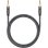Audiokabel Goobay 65275 3,5mm TRS Stecker zu Stecker 3 m grau silber