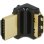 Adaptateur HDMI-A/HDMI-A F/M 90° Noir DeLOCK