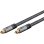 Cabo Toslink Goobay 65304 1 m Preto/Prateado