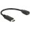 Adaptador USB-C a Micro-USB Delock 65578 0,15 m USB 2.0 Negro