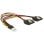 Cavo di alimentazione interno DeLOCK 85236 0,2 m Y