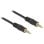 Audio-Kabel DeLOCK 3,5mm Stecker zu 3,5mm Stecker 1 m Schwarz